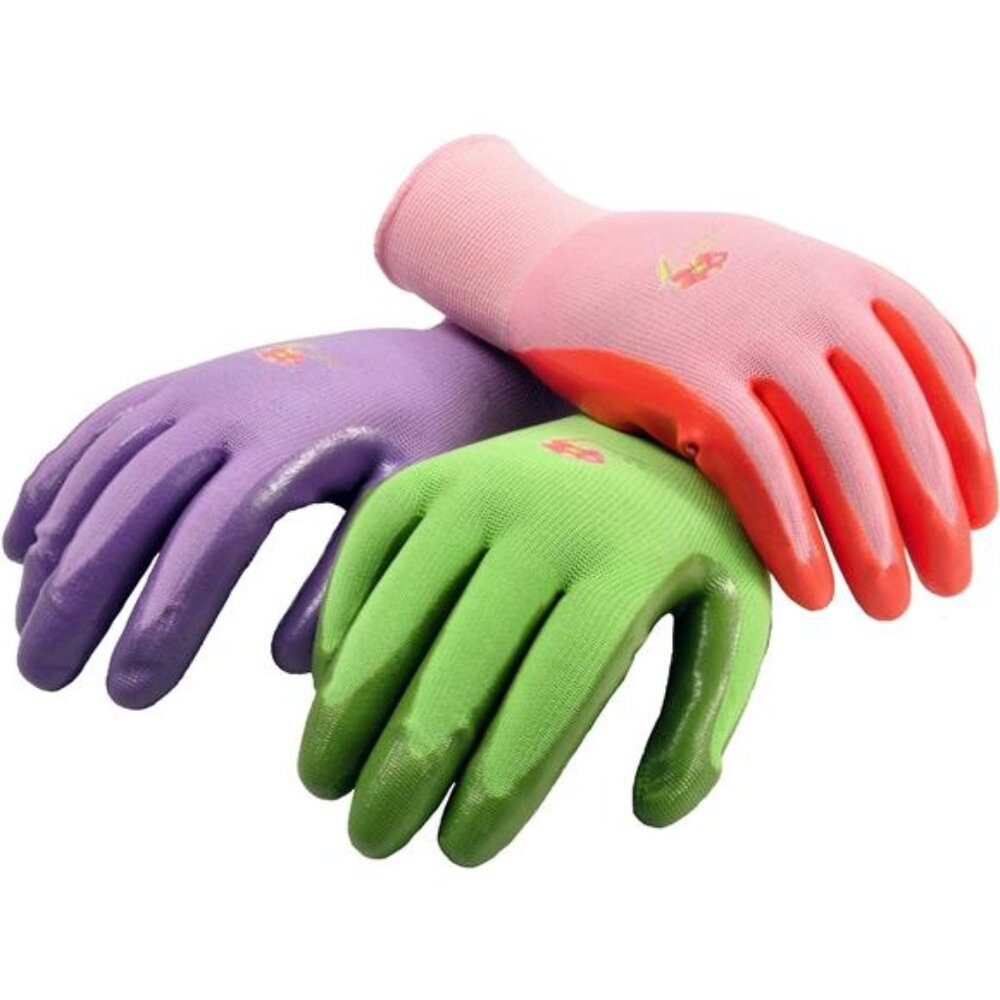 6 Pairs Women Gardening Gloves with Micro-Foam Coating - Garden Gloves Texture